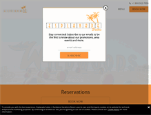 Tablet Screenshot of esplanadesuites.com